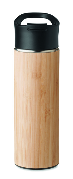 Nanda bamboo vacuum flask, 450 ml