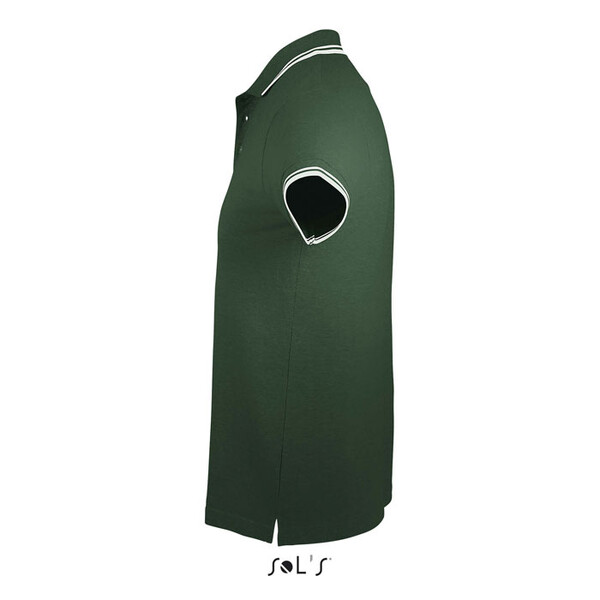 PASADENA pólo homem 200g Pasadena Men - Forest Green / WhiteM
