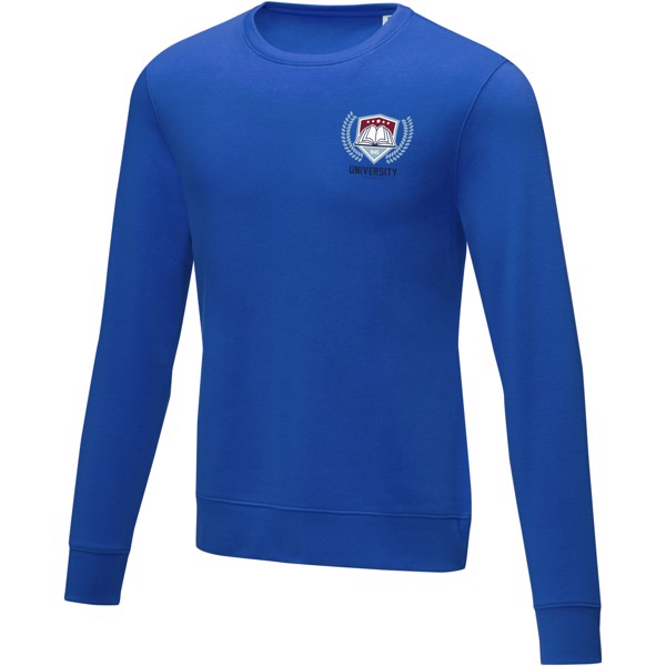 Maglione Charon da uomo a girocollo - Blu / S