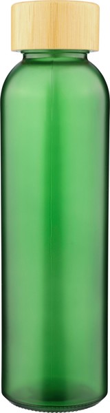 Glazen drinkfles (500 ml) Levi - zwart