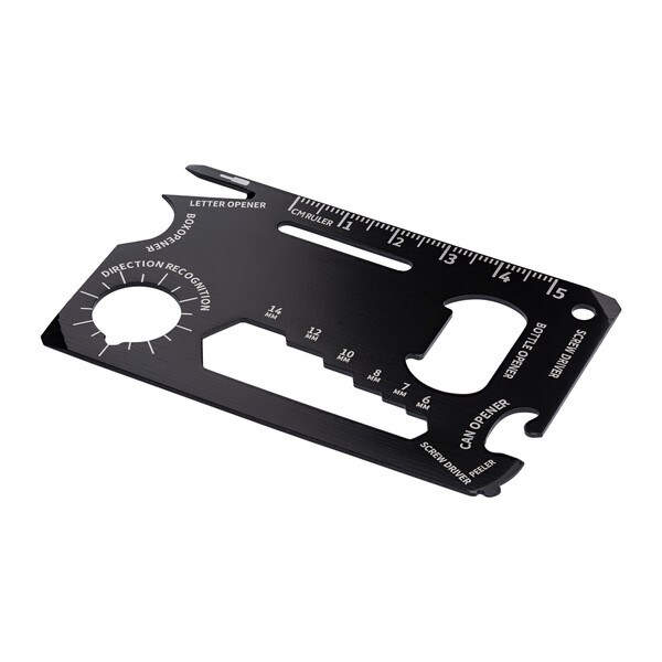 Multifunction tool CARDMATE - black