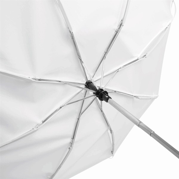 Automatic Open/Close, Windproof Pocket Umbrella Bora - White