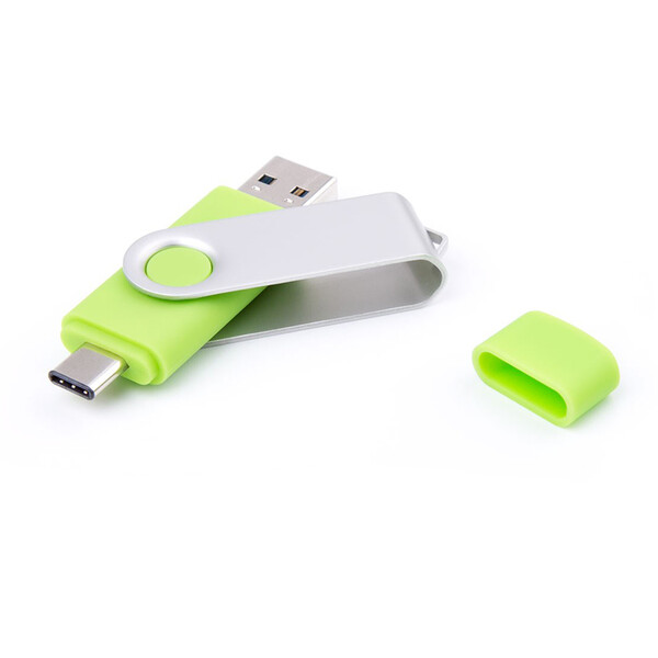 USB Flash drive OTG01 - WHITE_1GB