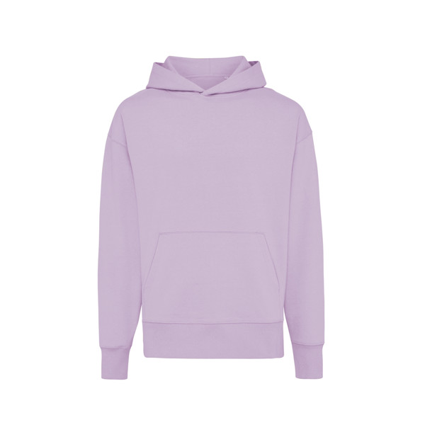 Sweat à capuche en coton recyclé Iqoniq Yoho - Lavender / XS
