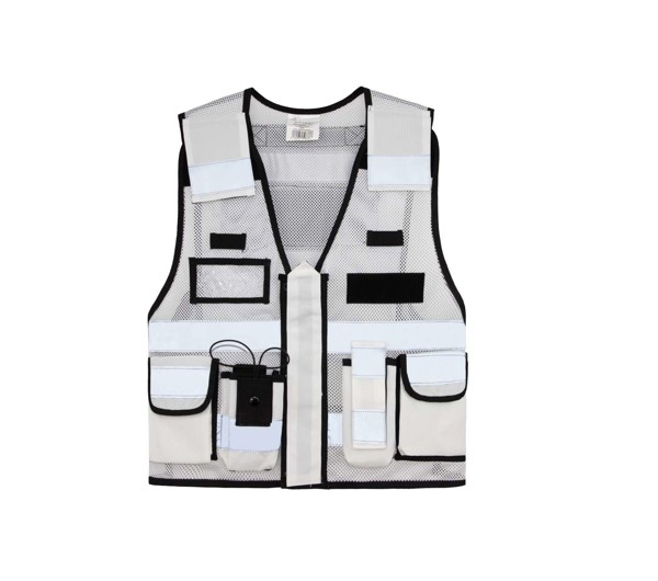 Mesh Tactical Vest  "Sparta" - White / 2XL/4XL