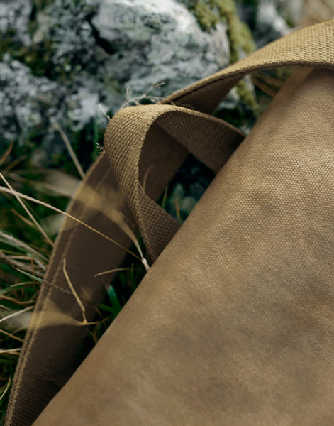 Heritage Waxed Canvas Messenger - Olive Green / ONE SIZE
