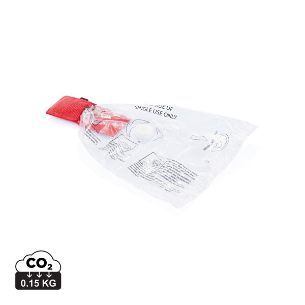 Keychain CPR mask - Red