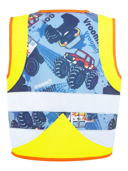 Children's Safety Vest Action - Yellow / XXS