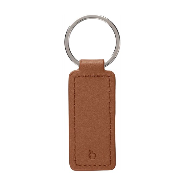 Keychain Sabrina | Apple leather and synthetic leather - brown