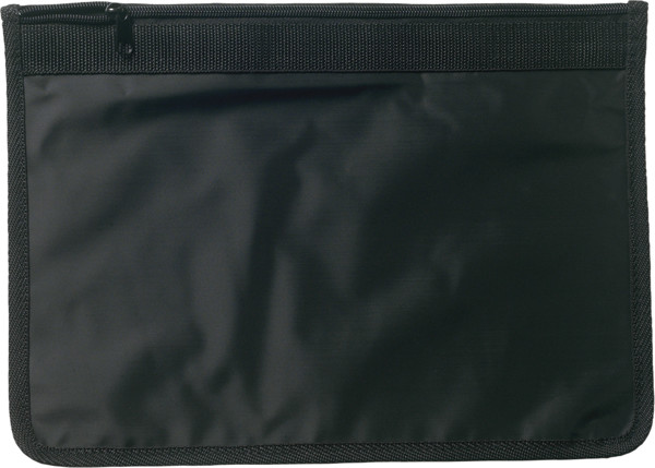 Porte-documents A4 zippé Giuseppe - Black