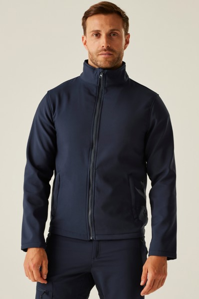 Ablaze Men's Printable Softshell - White / Light Steel / 4XL