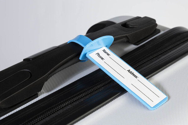 Luggage Tag Pudong - Blue