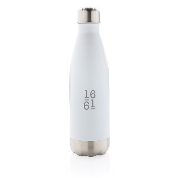 Izolirana steklenica Xd Collection, 500 ml iz nerjavečega jekla - Bela