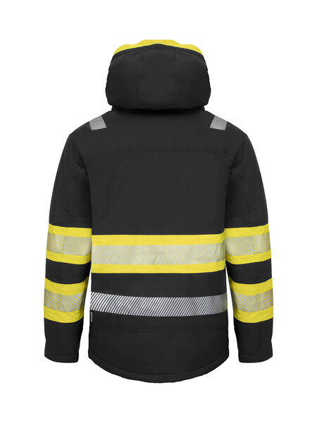 6446 PADDED JACKET  Yellow/black M