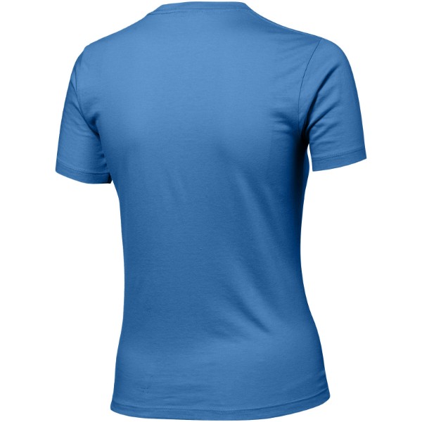 Camiseta de manga corta para mujer "Ace" - Azul aqua / M