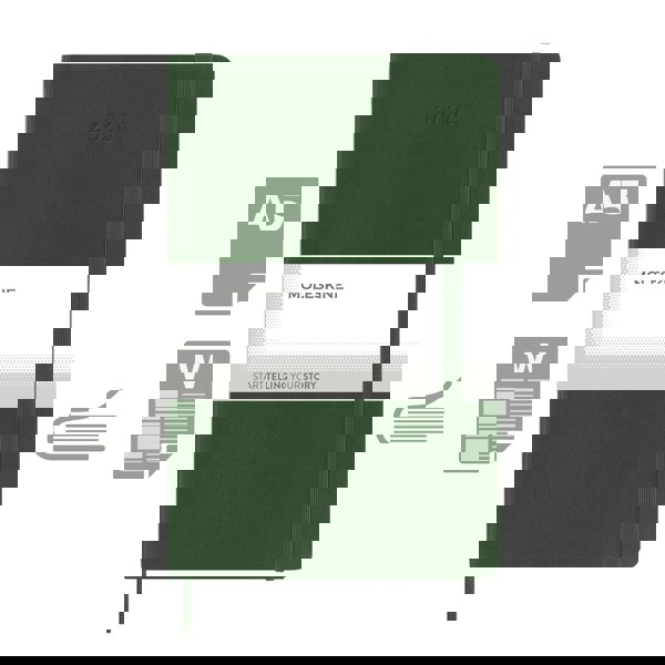 MOLESKINE Wochenkalender mit Notizbuch - khaki