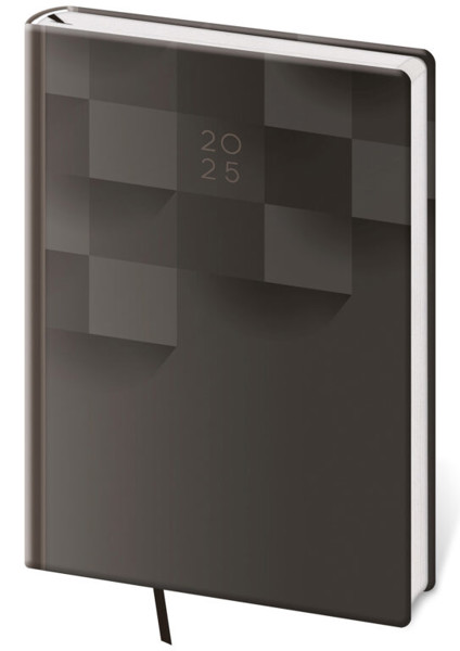 Denní diář Vario 2026, A5 - Grey design