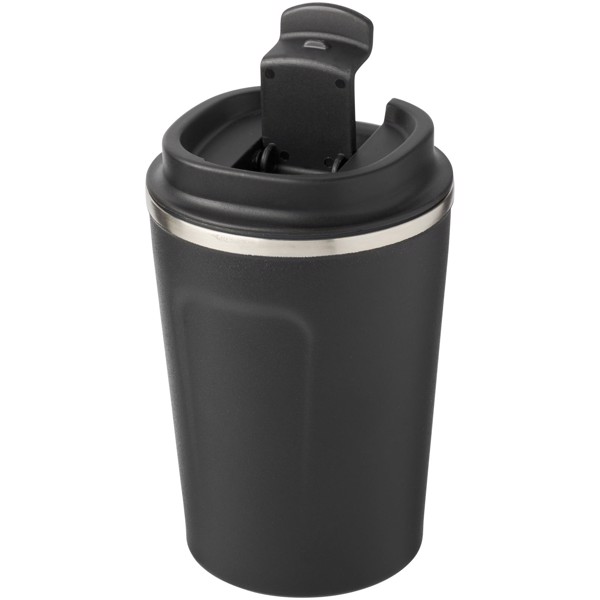 Gobelet avec isolation par le vide et couche de cuivre 360ml étanche Thor - Noir