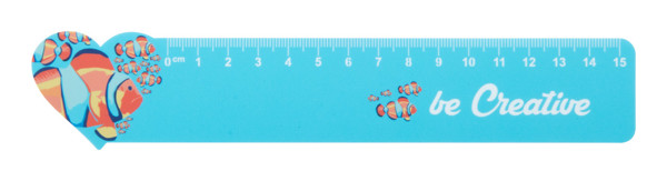 15 Cm Ruler Couler 15, House - White