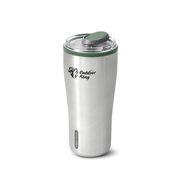 Cestovní nerezový termo hrnek 600ml Black+Blum - Olivově Zelená