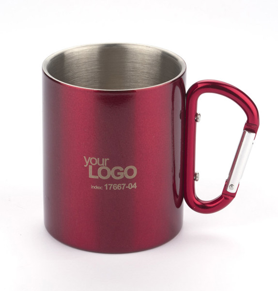 Mug CAMP 250 ml - red