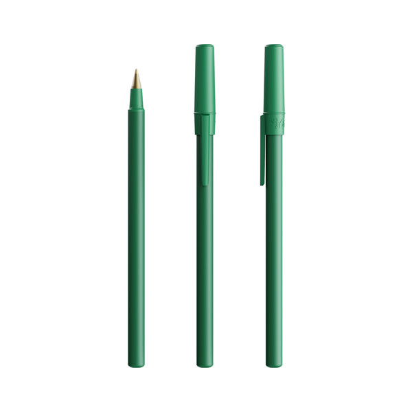 Stylo-bille BIC® Round Stic - Vert