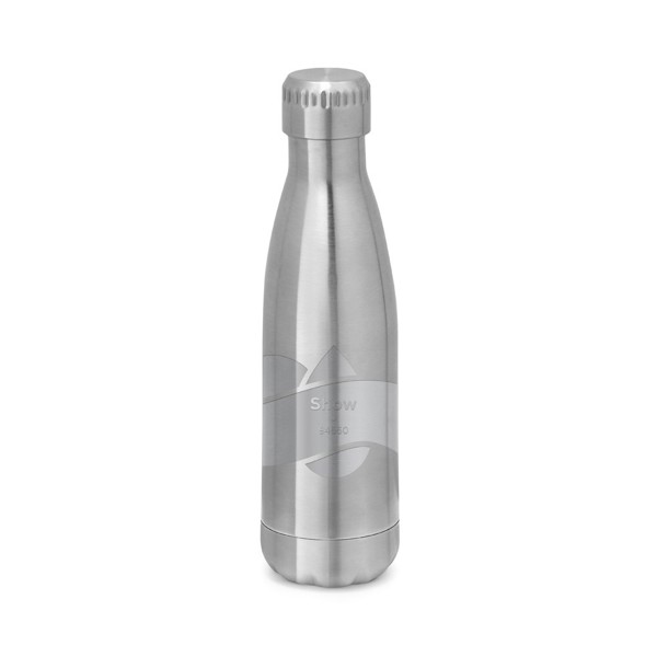 SHOW. 510 mL stainless steel bottle - Satin Silver