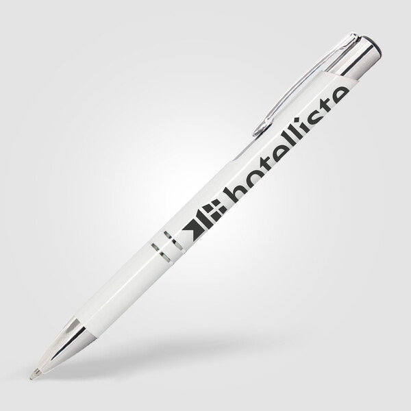 Stylo Crosby Brilliant - Blanc / Laser