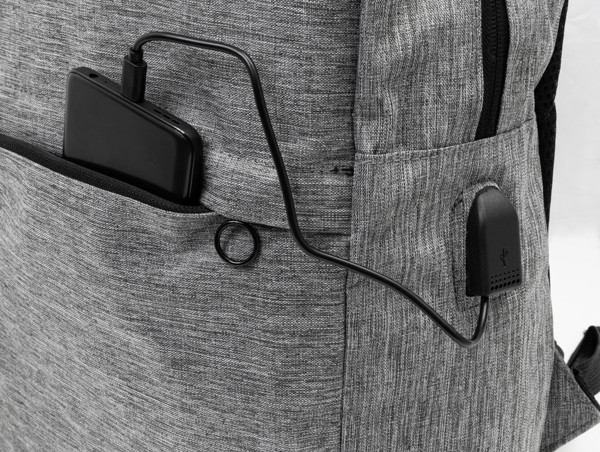 RPET batoh Hershey - Šedá