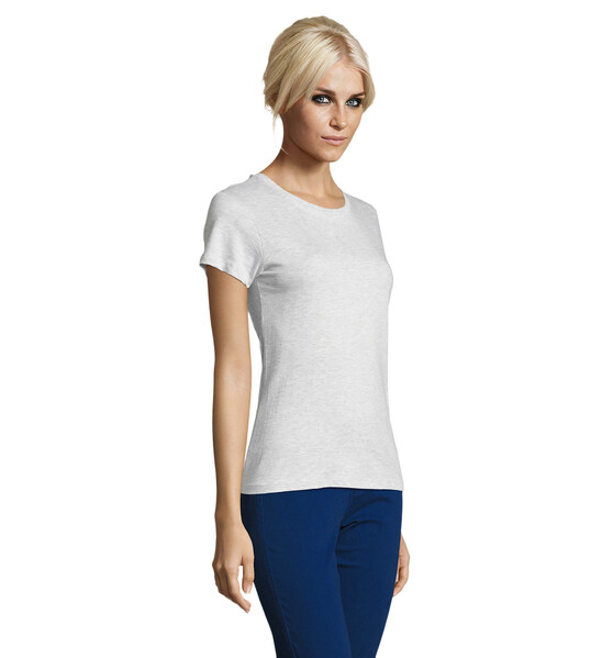 REGENT T-SHIRT SENHORA 150g Regent Women - CinzaL