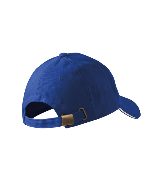 Čepice Unisex Malfini® Sandwich 6P - Královská Modrá / nastavitelná