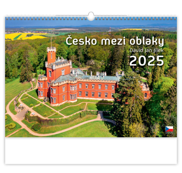 Nástěnný kalendář Česko mezi oblaky 2025