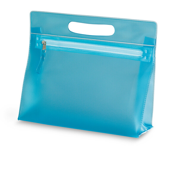 Trousse transparente Moonlight - Bleu