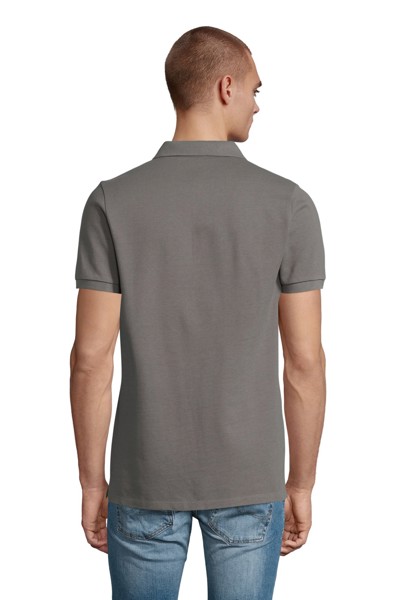 POLO PIQUÉ COM CARCELA OCULTA PARA HOMEM - NEOBLU OWEN MEN - Cinzento claro 