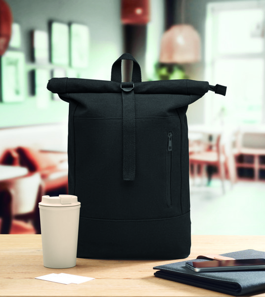 Koper Roll laptop backpack, 15in, recycled cotton
