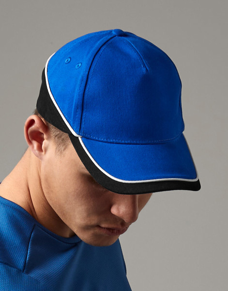 Teamwear Competition Cap - Orange / Black / White / ONE SIZE