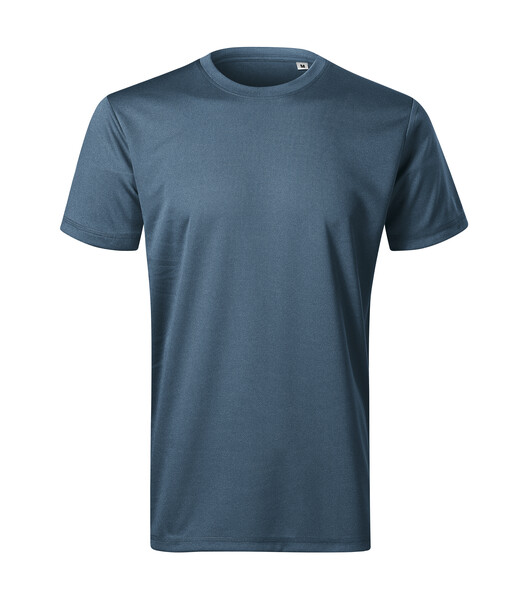 Tričko Pánské Malfini® Zoom - Tmavý Denim Melír / 2XL