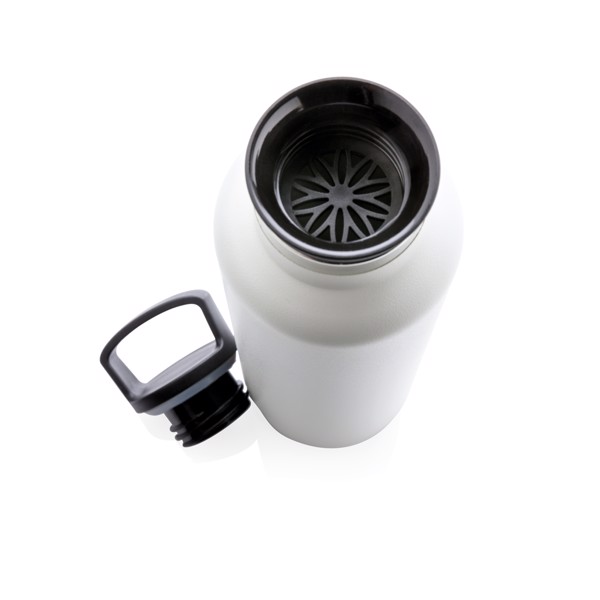Bouteille isotherme à goulot standard - Blanc Cassé