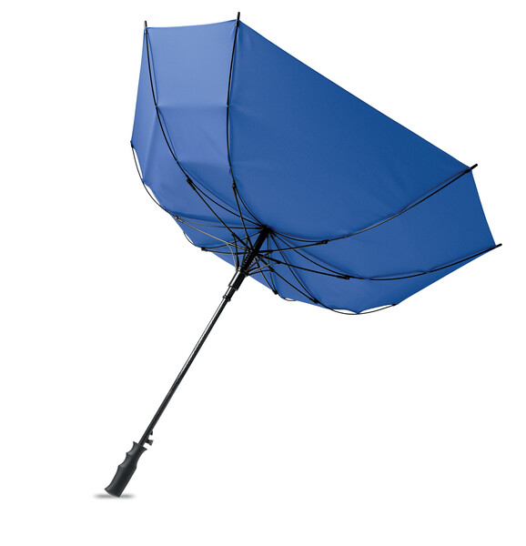 Parapluie carré tempête  23'' Amboli - Bleu Royal