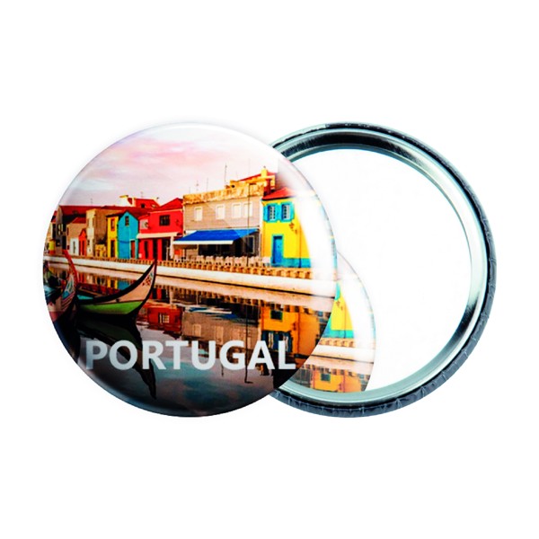 Crachá De 75Mm Com Espelho, Personalizado