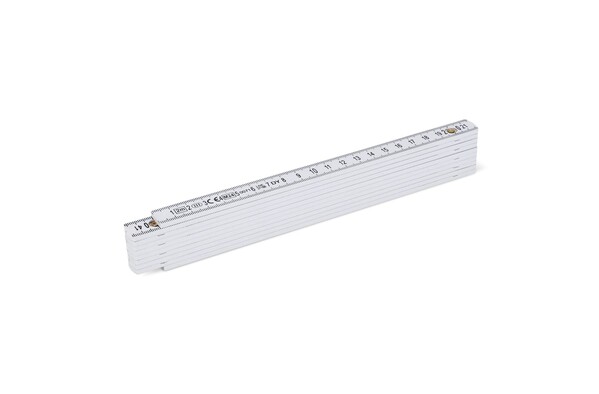 Règle pliable calibrée 2m