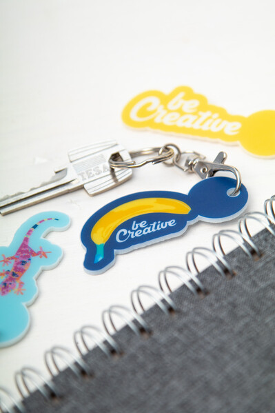 Porte-clés jeton ColoShop Creative