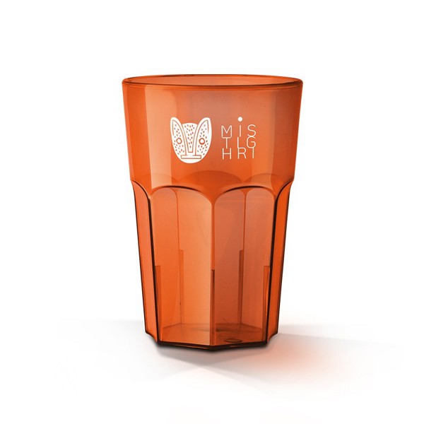 GOBELET EN PLASTIQUE REUTILISABLE TRITAN 56 cl RAS BORD - Blanc opaque_z