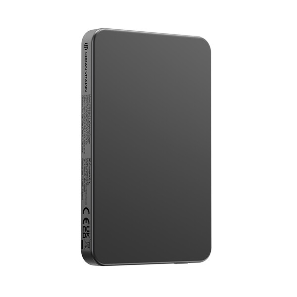 Bezdrátová magnetická powerbanka Urban Vitamin Marin 5000mAh - Černá