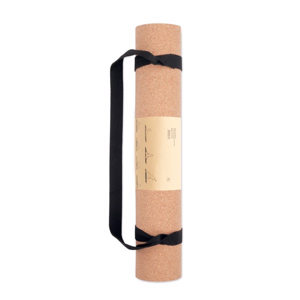Savasana yoga mat cork,TPE,183x61 cm