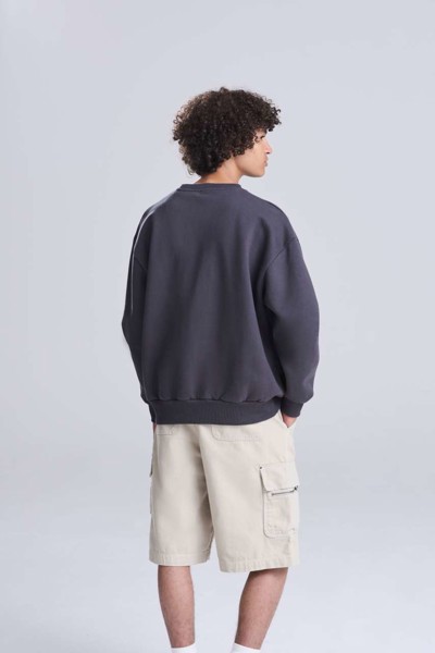Signature Heavyweight Sweat - Natural Stone / S
