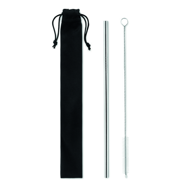 Set palhinha e escova Cold Straw