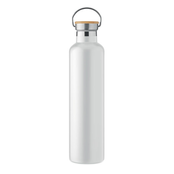 Double wall flask 1L Helsinki Large - White
