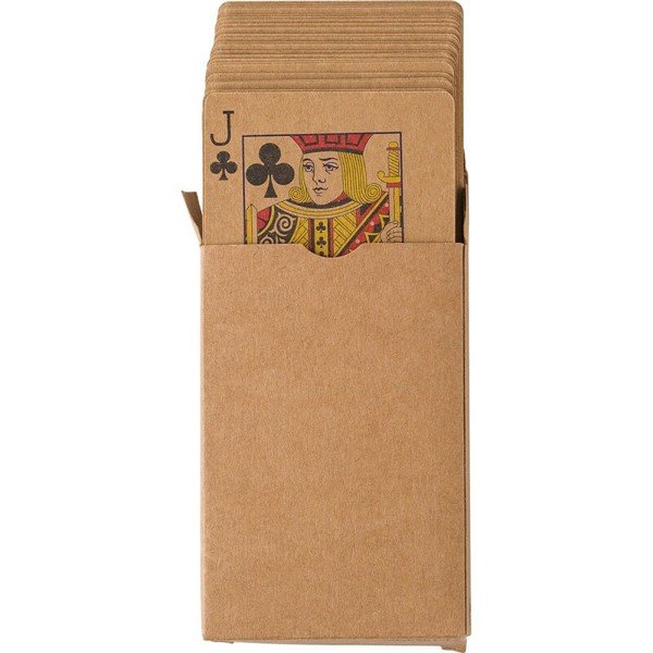 Recycled paper playing cards