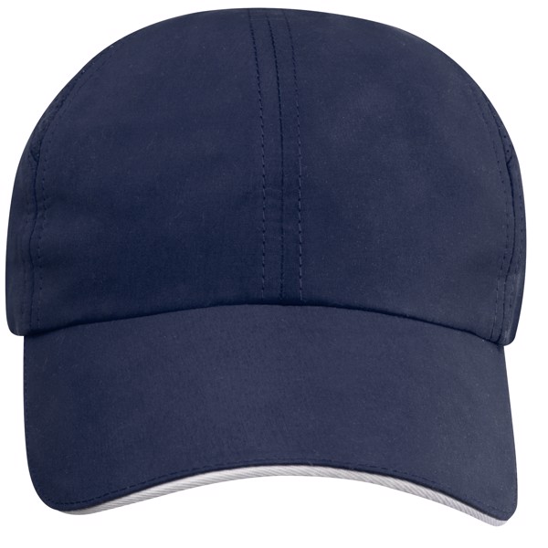 Morion GRS recycelte Cool Fit Kappe mit sechs Segmenten - navy